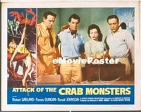 VHP7 331 ATTACK OF THE CRAB MONSTERS lobby card '57 in laboratory!
