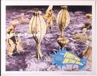 VHP7 388 FIRST MEN IN THE MOON lobby card '64 bizarre pod plants!