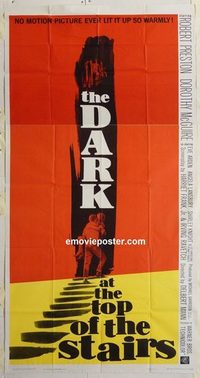 3224 DARK AT THE TOP OF THE STAIRS three-sheet movie poster '60 Preston