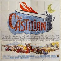3203 CASTILIAN six-sheet movie poster '63 Cesar Romero, Frankie Avalon