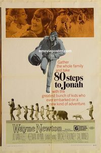 1704 80 STEPS TO JONAH one-sheet movie poster '69 Wayne Newton