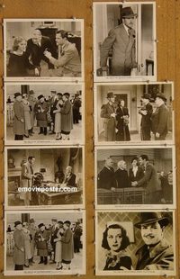 5864 CASE OF THE STUTTERING BISHOP 8 vintage 8x10 stills '37 Perry Mason
