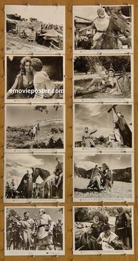 5836 CASTILIAN 10 vintage 8x10 stills '63 Cesar Romero, Frankie Avalon