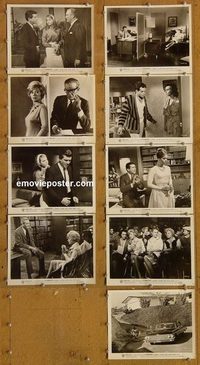 5851 CHAPMAN REPORT 9 vintage 8x10 stills '62 Jane Fonda, Zimbalist