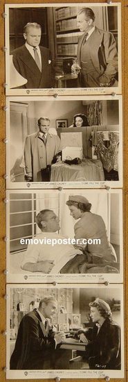 6018 COME FILL THE CUP 4 vintage 8x10 stills '51 James Cagney, Massey