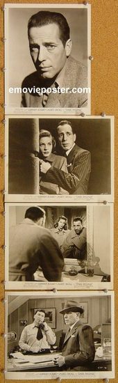 6022 DARK PASSAGE 4 vintage 8x10 stills '47 Humphrey Bogart, Lauren Bacall