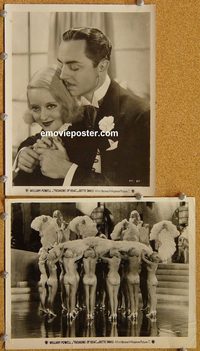 6205 FASHIONS OF 1934 2 vintage 8x10 stills '34 Bette Davis, Powell