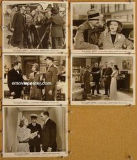 5973 FLY-AWAY BABY 5 vintage 8x10 stills '37 Farrell as Torchy Blane!