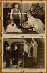 6312 SHADOW OF A WOMAN 2 vintage 8x10 stills '46 Andrea King
