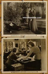 6313 SHE HAD TO SAY YES 2 vintage 8x10 stills '33 Loretta Young