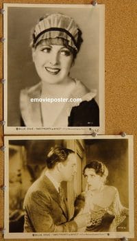 6328 SWEETHEARTS & WIVES 2 vintage 8x10 stills '30 Billie Dove portrait!