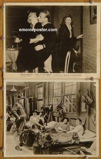 6331 THIS IS THE ARMY 2 vintage 8x10 stills '43 George Murphy