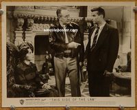 5729 THIS SIDE OF THE LAW vintage 8x10 still '50 Kent Smith