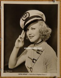 5741 UPPERWORLD vintage 8x10 still '34 ultimate Ginger Rogers image!