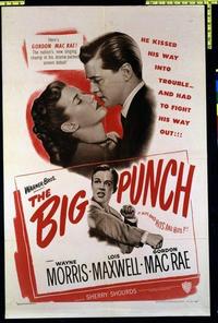 1726 BIG PUNCH one-sheet movie poster '48 Gordon MacRae, boxing!