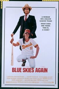 4741 BLUE SKIES AGAIN one-sheet movie poster '83 Harry Hamlin, Mimi Rogers