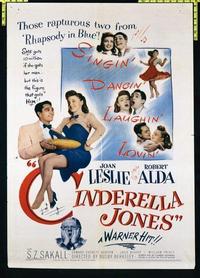 1750 CINDERELLA JONES one-sheet movie poster '46 Busby Berkeley, Leslie