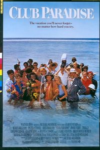 4760 CLUB PARADISE one-sheet movie poster '86 Robin Williams, O'Toole