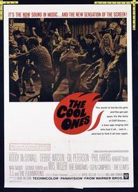 1754 COOL ONES one-sheet movie poster '67 Roddy McDowall, counter-culture!