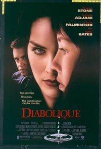4782 DIABOLIQUE DS one-sheet movie poster '96 Sharon Stone, Adjani
