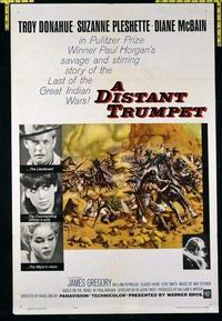 1775 DISTANT TRUMPET one-sheet movie poster '64 Troy Donahue, Pleshette