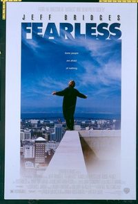 4797 FEARLESS one-sheet movie poster '93 Bridges, Turturro, Peter Weir