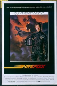 4800 FIREFOX one-sheet movie poster '82 Clint Eastwood, Jones