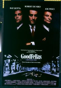 4807 GOODFELLAS DS one-sheet movie poster '90 De Niro, Pesci