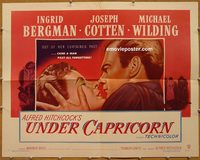 3485 UNDER CAPRICORN half-sheet movie poster '49 Ingrid Bergman, Hitchcock