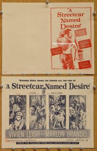 2589 STREETCAR NAMED DESIRE movie herald '51 Marlon Brando