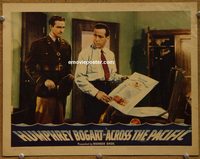 2106 ACROSS THE PACIFIC lobby card '42 Humphrey Bogart