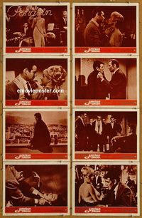 3611 AMERICAN DREAM 8 lobby cards '66 Norman Mailer, Whitman