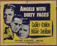 1111 ANGELS WITH DIRTY FACES title lobby card R56 James Cagney, O'Brien