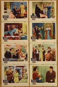 3619 AUNTIE MAME 8 lobby cards '58 Rosalind Russell, Tucker