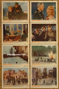 3623 BATTLE OF THE BULGE 8 lobby cards '66 Henry Fonda, Shaw