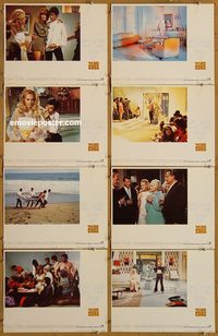 3627 BIG CUBE 8 lobby cards '69 Lana Turner, George Chakiris