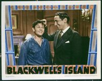 2116 BLACKWELL'S ISLAND lobby card '39 John Garfield