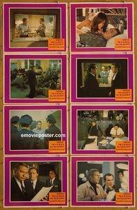 3646 BULLITT 8 lobby cards '69 classic Steve McQueen movie!