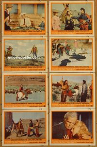 3660 CHEYENNE AUTUMN 8 lobby cards '64 John Ford, Richard Widmark