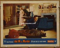 2346 DIAL M FOR MURDER #1 lobby card '54 3D, Kelly, Hitchcock