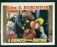 2142 DISPATCH FROM REUTERS lobby card '40 Edward G. Robinson