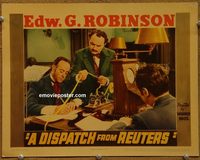 2347 DISPATCH FROM REUTERS lobby card '40 Edward G. Robinson