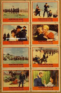 3690 DISTANT TRUMPET 8 lobby cards '64 Troy Donahue, Pleshette