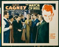 2189 MAYOR OF HELL lobby card '33 James Cagney, great border art