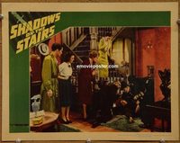 2455 SHADOWS ON THE STAIRS lobby card '41 murder thriller!