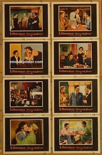 3817 SINCERELY YOURS 8 lobby cards '55 Liberace, Joanne Dru
