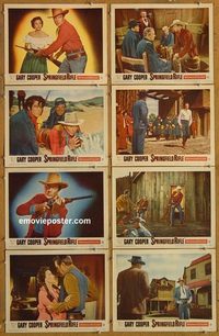 3824 SPRINGFIELD RIFLE 8 lobby cards '52 Gary Cooper