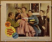 2465 STOP YOU'RE KILLING ME lobby card '53 Claire Trevor