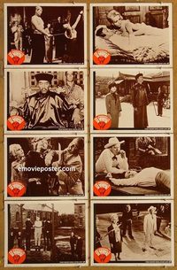 3863 VENGEANCE OF FU MANCHU 8 lobby cards '67 Christopher Lee
