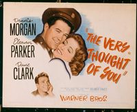 1369 VERY THOUGHT OF YOU title lobby card '44 Dennis Morgan, Parker